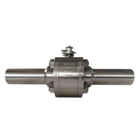 不锈钢缩径（RB)F304L浮动锻造球阀