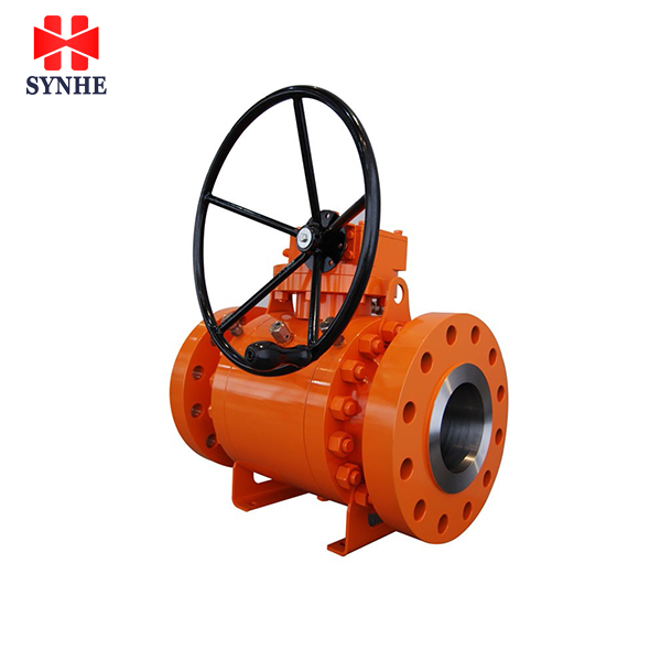 三片式全通径锻钢造球阀